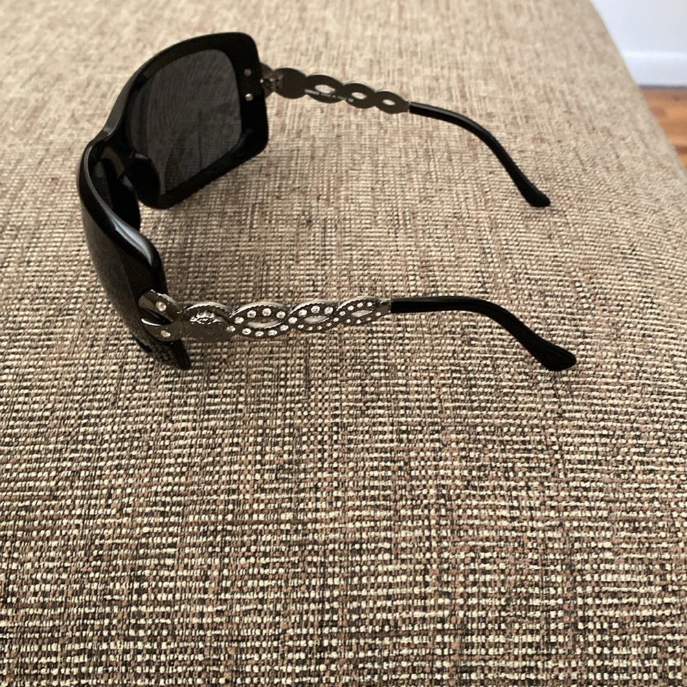 Versace Black Sunglasses. Pristine Condition. - image 2